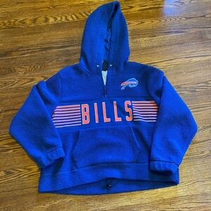 NFL Team Apparel Buffalo Bills Sherpa pull over